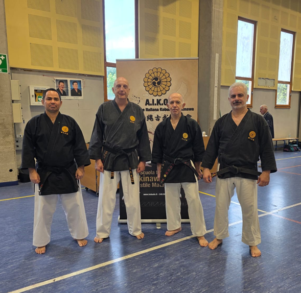 Maestro Guarelli junto a representantes de I.M.K.A. Sudamérica