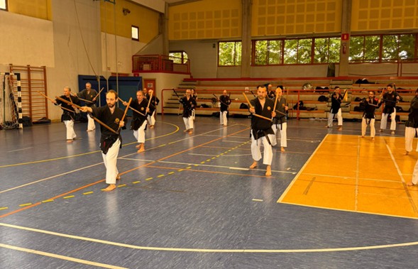 Práctica Sansetsukon Kata